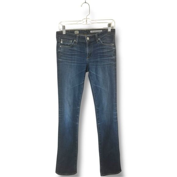 AG Adriano Goldschmied The Ballad Slim Bootcut Jeans – Size 27R – Dark Wash - Picture 2 of 10